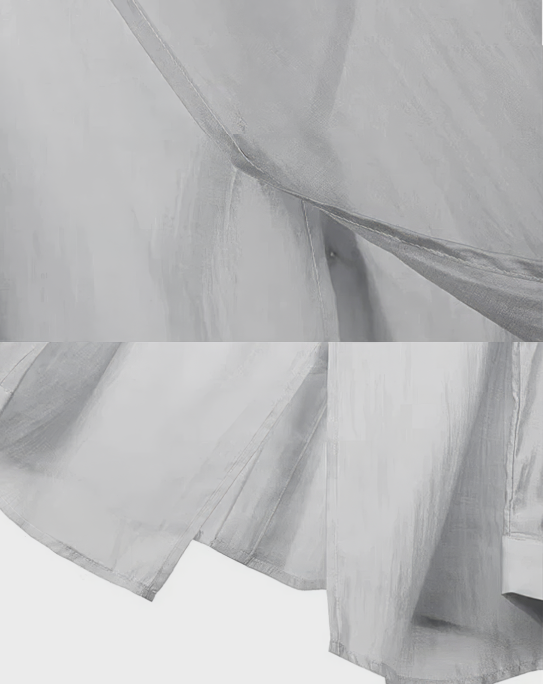 ♀Relaxed Sheer Button Shirt