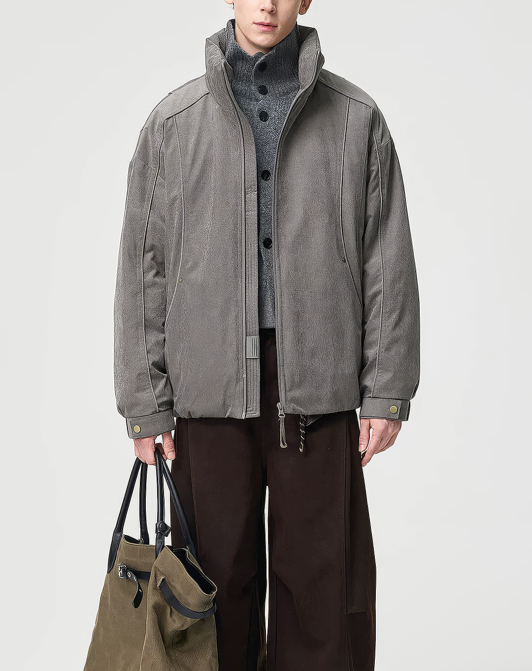♂High Neck Puffer Blouson