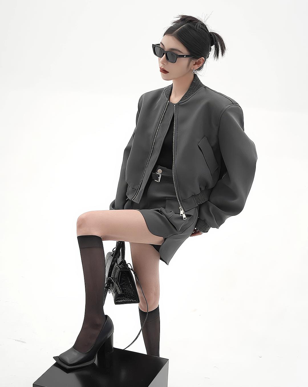 ♀Urban Cropped Short Jacket