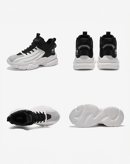 ♂Dynamic Wave Mid Sneakers