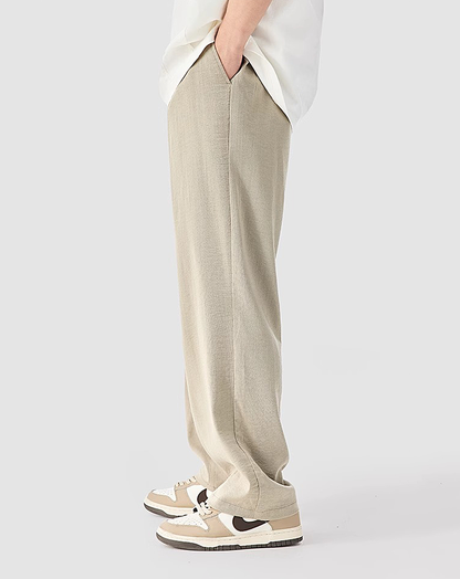 ♂Plain Straight Pants