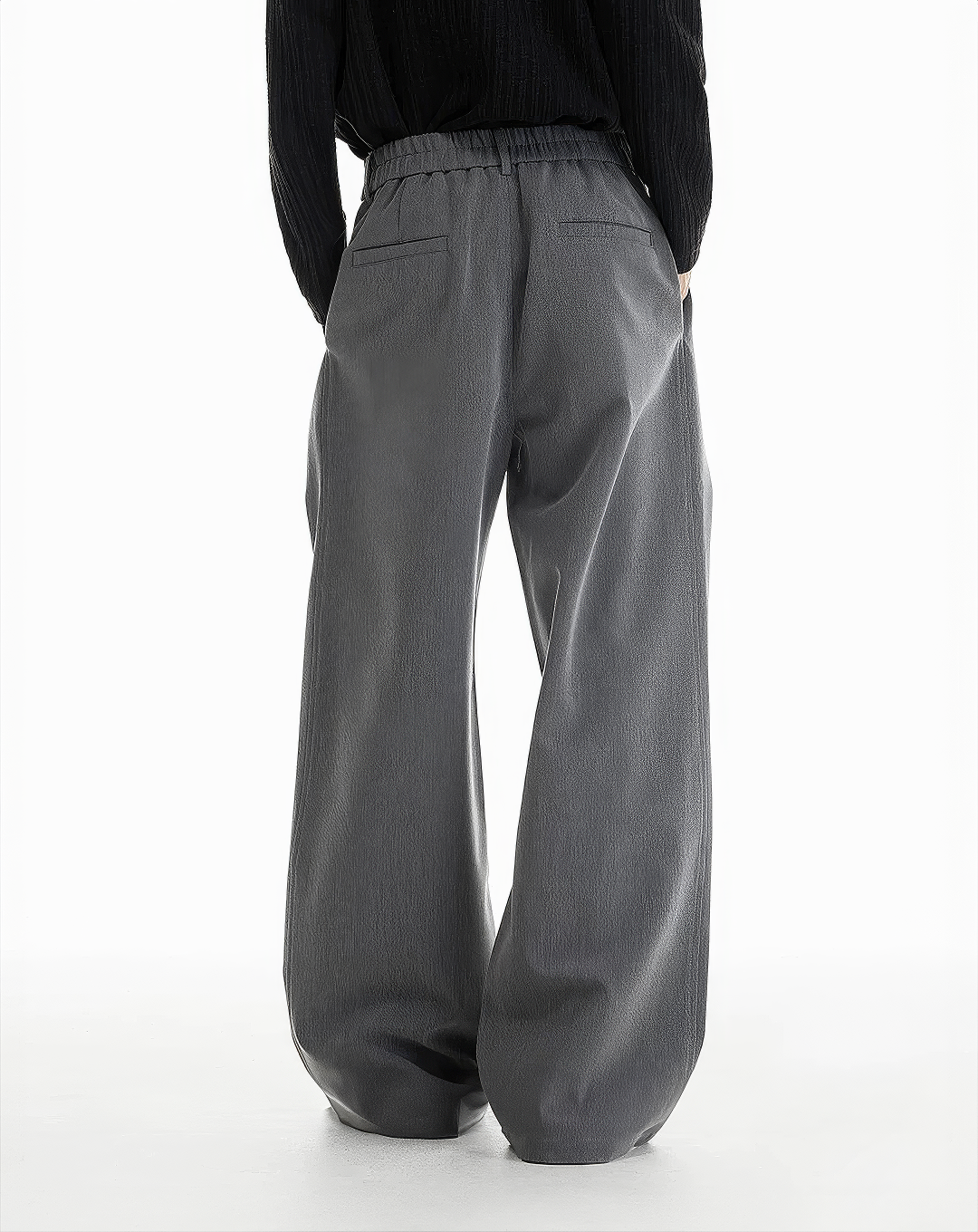 ♂♀Wide Leg Tuck Pants