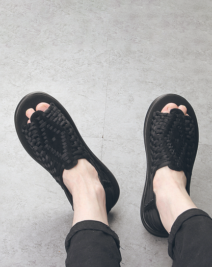 ♂♀Ethnic Pattern Huarachi Sandals