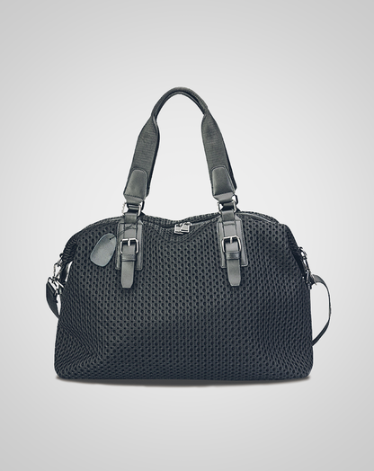 Mesh Design Boston Bag