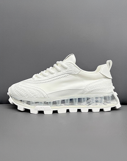 ♀Grid Sole Sneakers