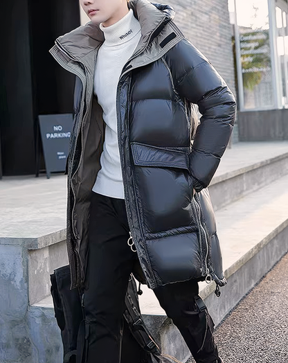 ♂Side Zip Puffy Coat