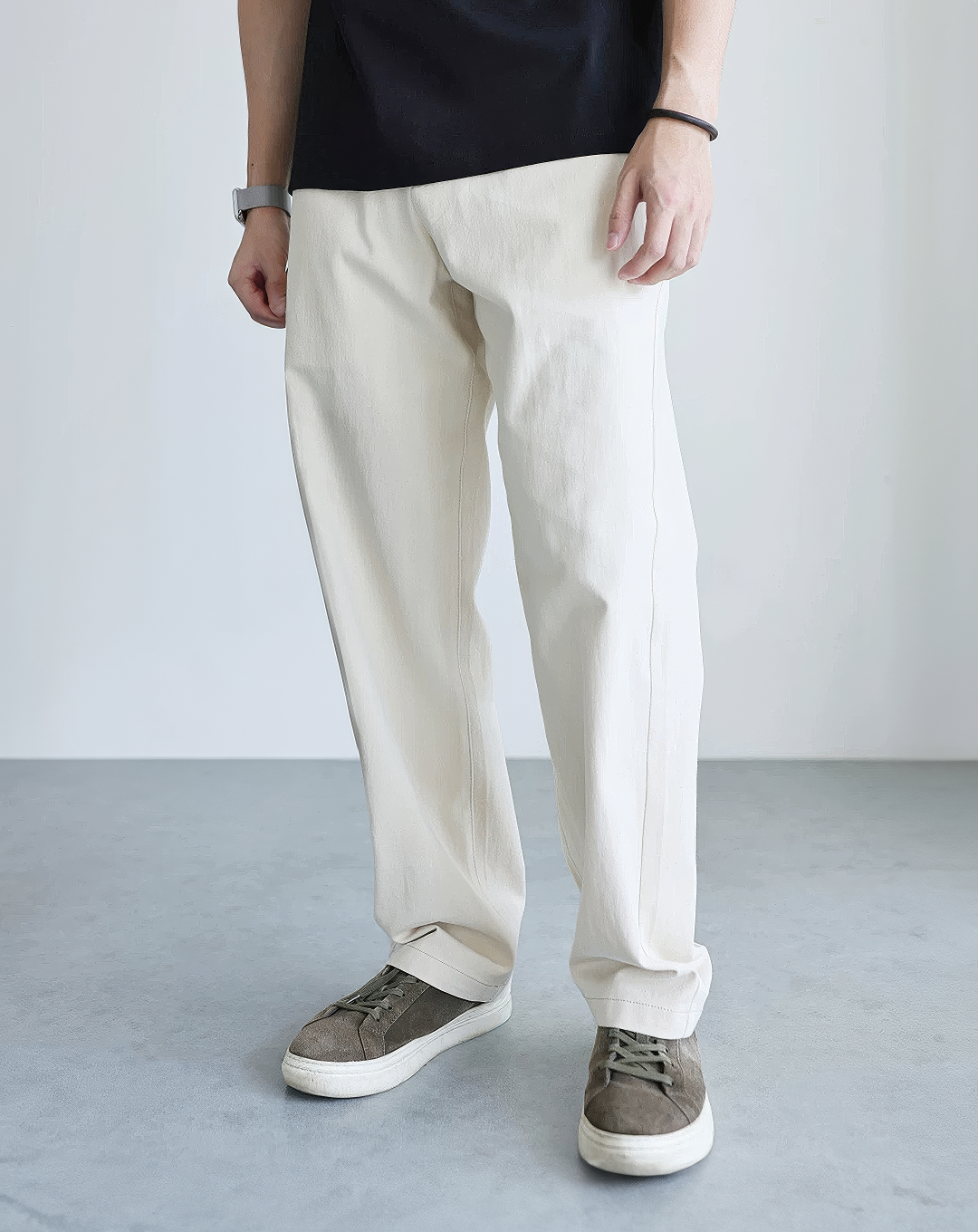 ♂Cotton Straight Chino Pants