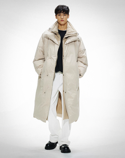 ♂Oversize Stand Collar Coat