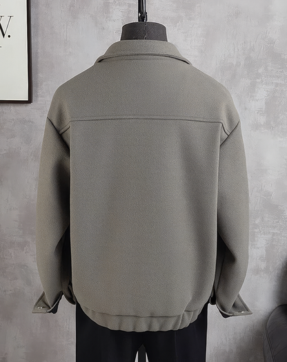 ♂Lapel Chest Pocket Jacket