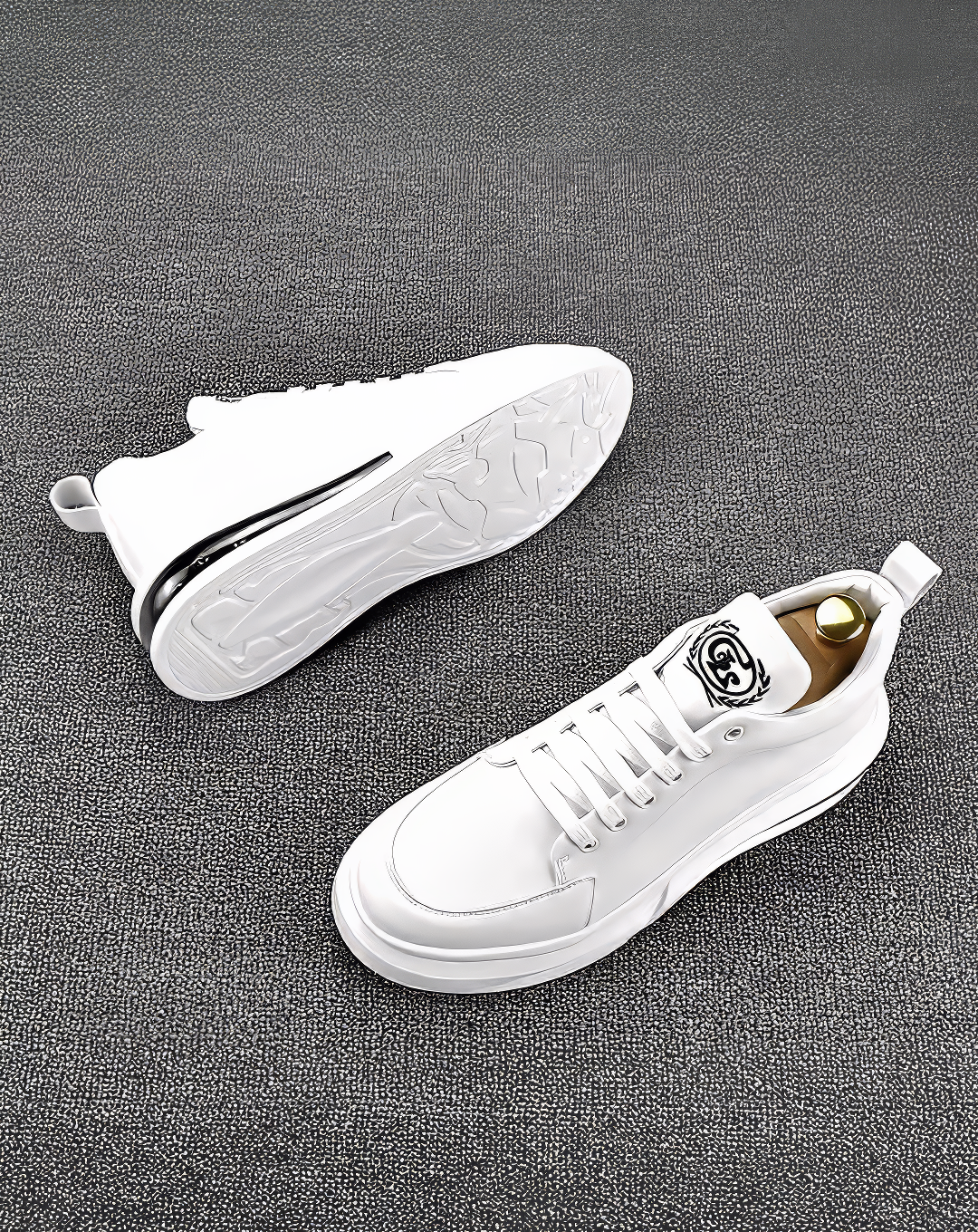 ♂♀本革／Vision White Aero Sneakers