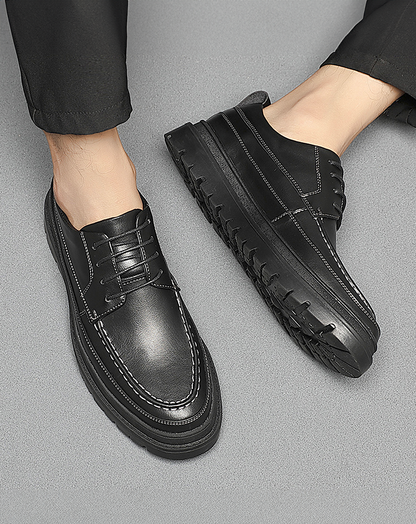 ♂Low-Cut Leather Shoes