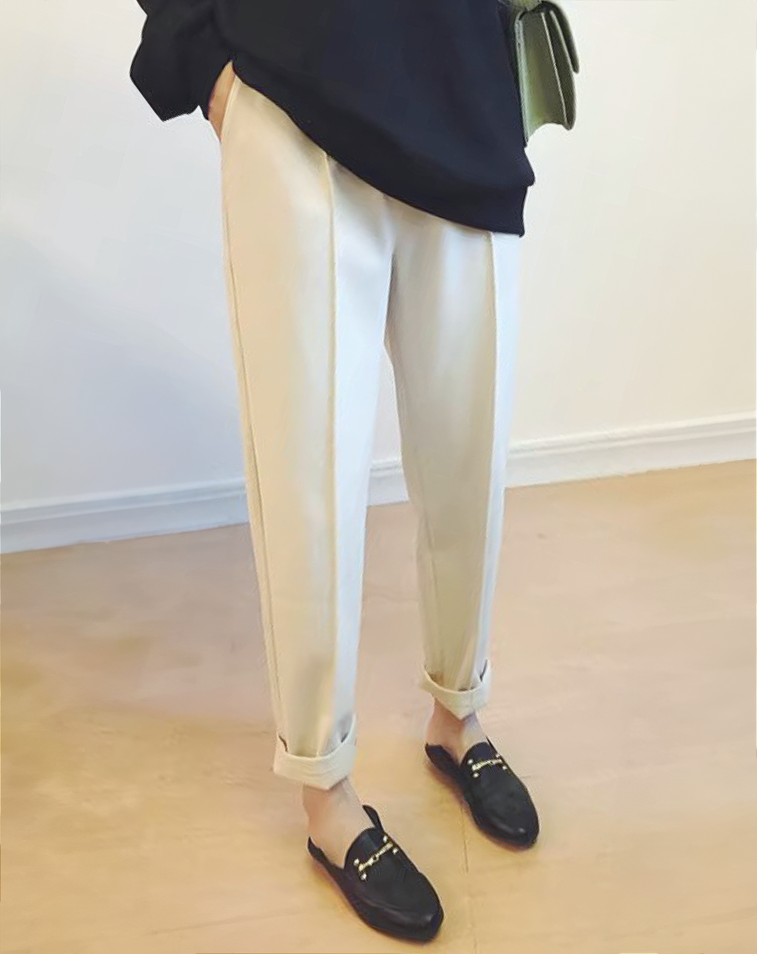 ♀Elegant Tapered Pants
