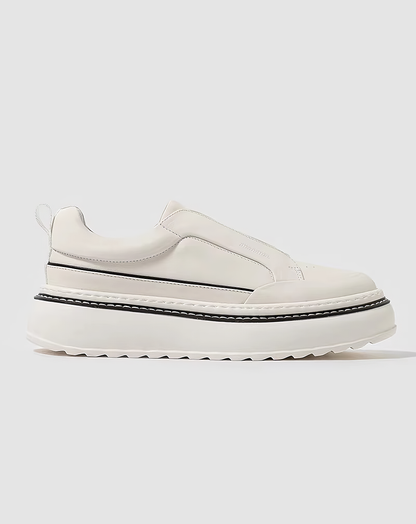 ♂♀本革／Verse Pure White Sneakers