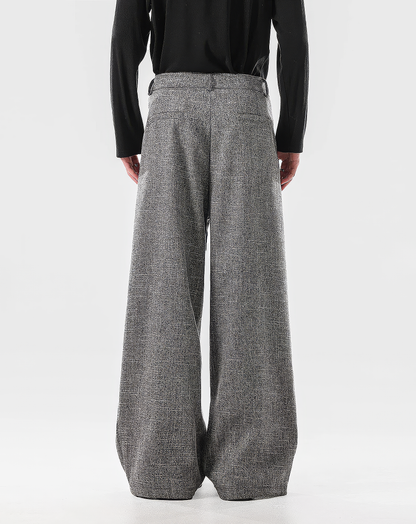 ♂Fluid Wide Straight Pants