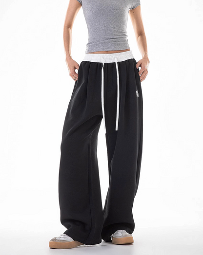 ♀Point Logo Sweatpants