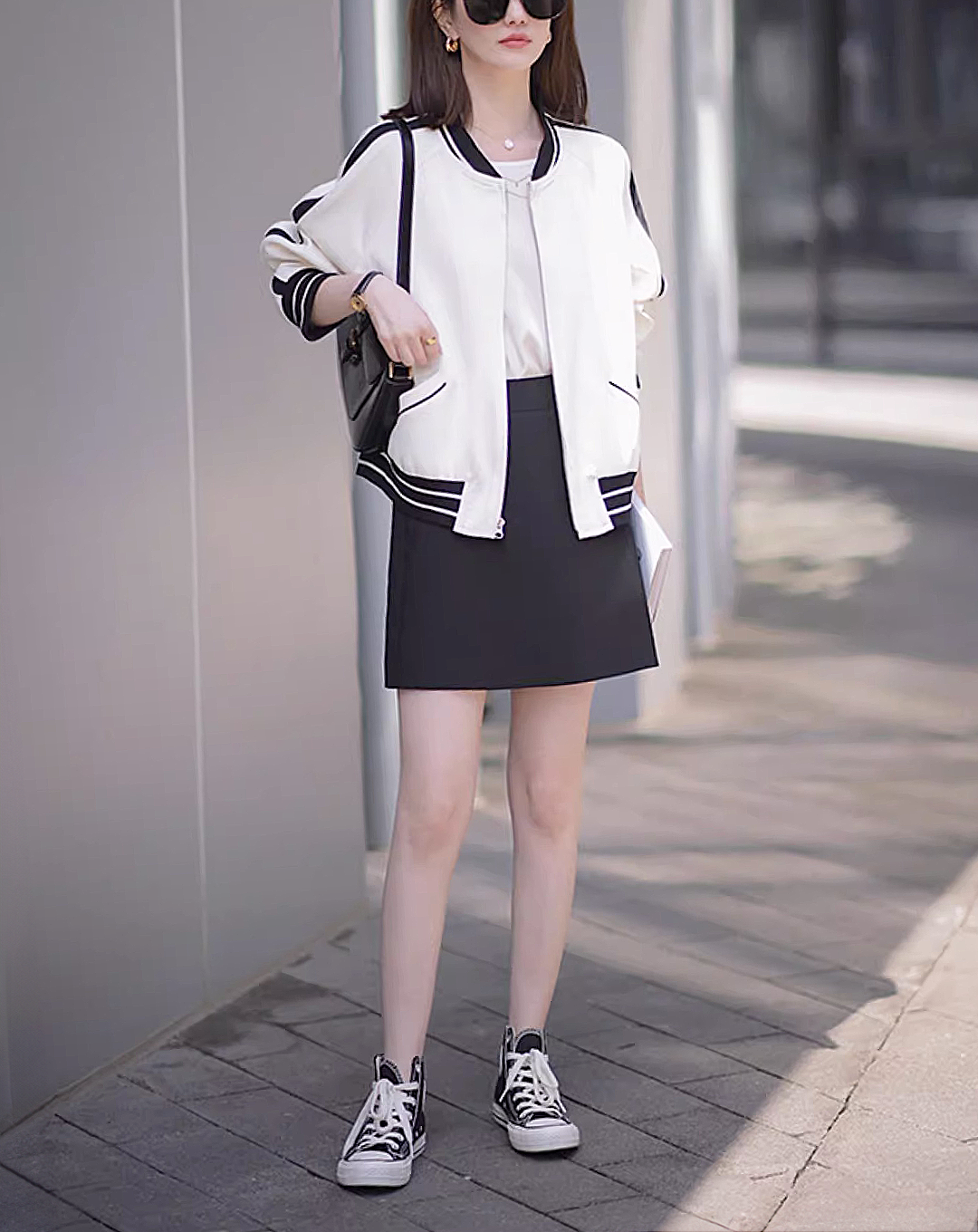 ♀Monotone Casual Blouson