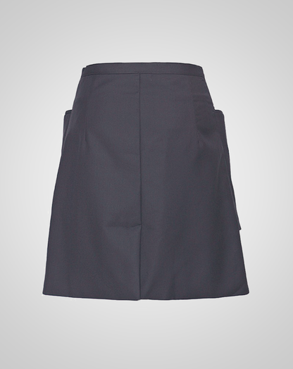 ♀Jacket Style Button Skirt