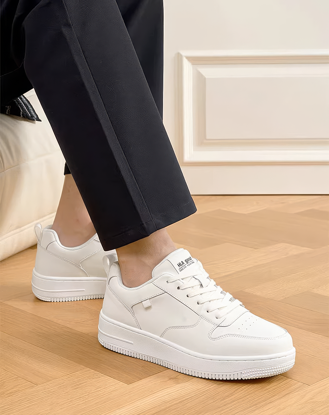 ♂Classic White Court Sneakers