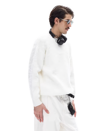 ♂Airy Cloud Crew Sweater