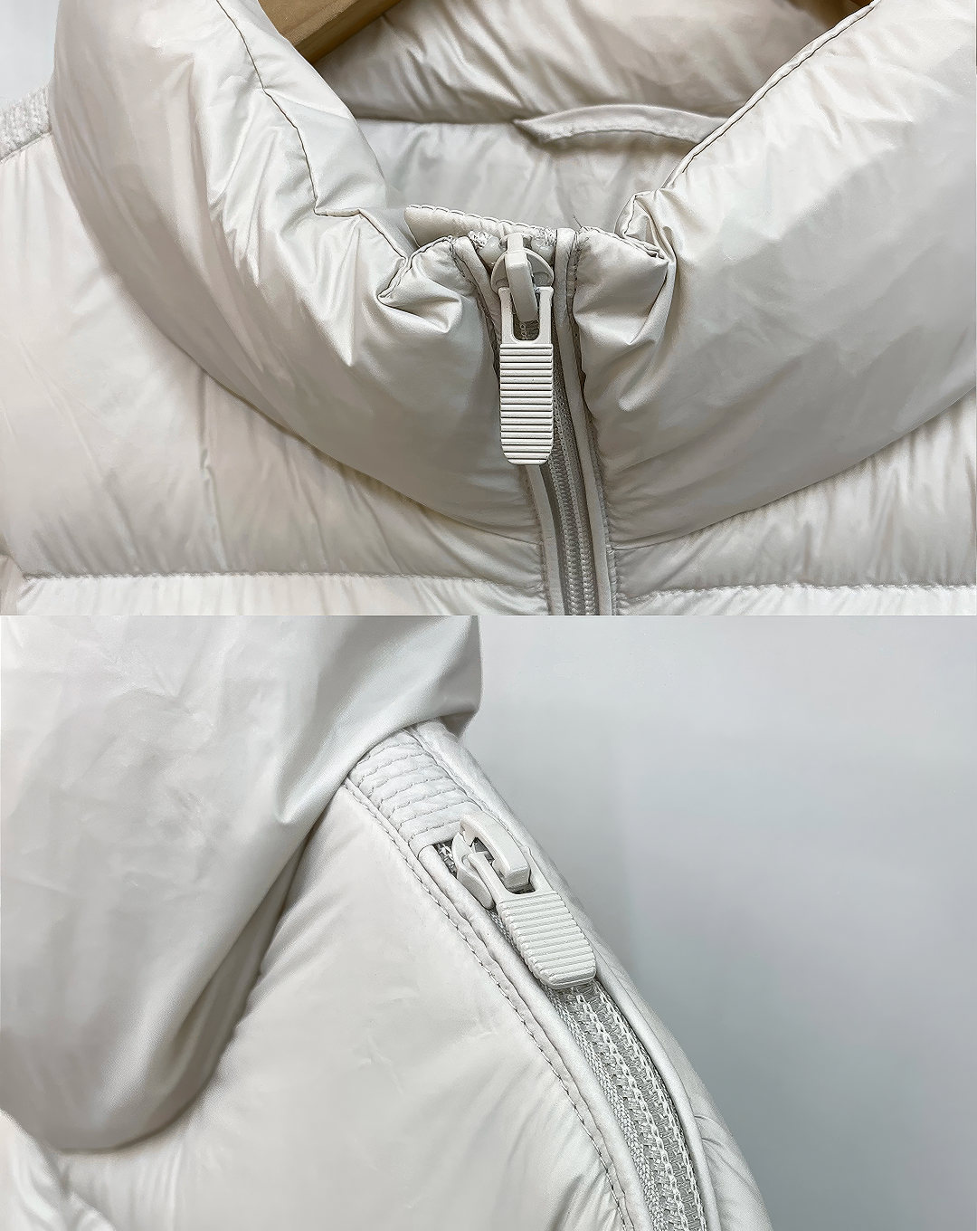 ♀Zip Detail Puffer Jacket