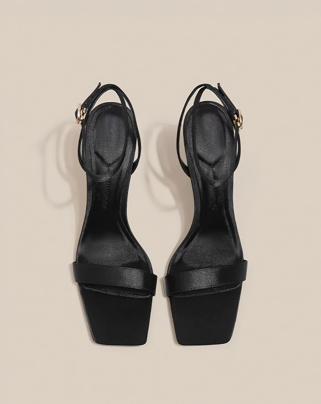♀Pristine Square Toe Sandals
