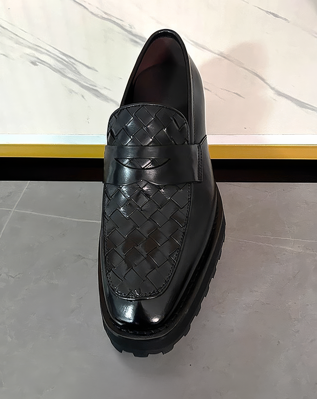 ♂♀本革／Intrecciato Luxury Loafer