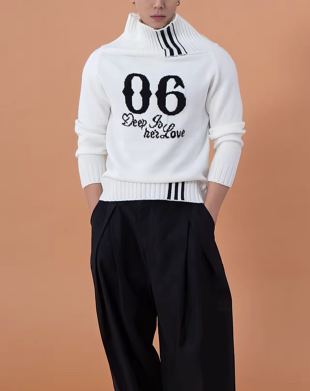 ♂Multi-Way Knit Sweater