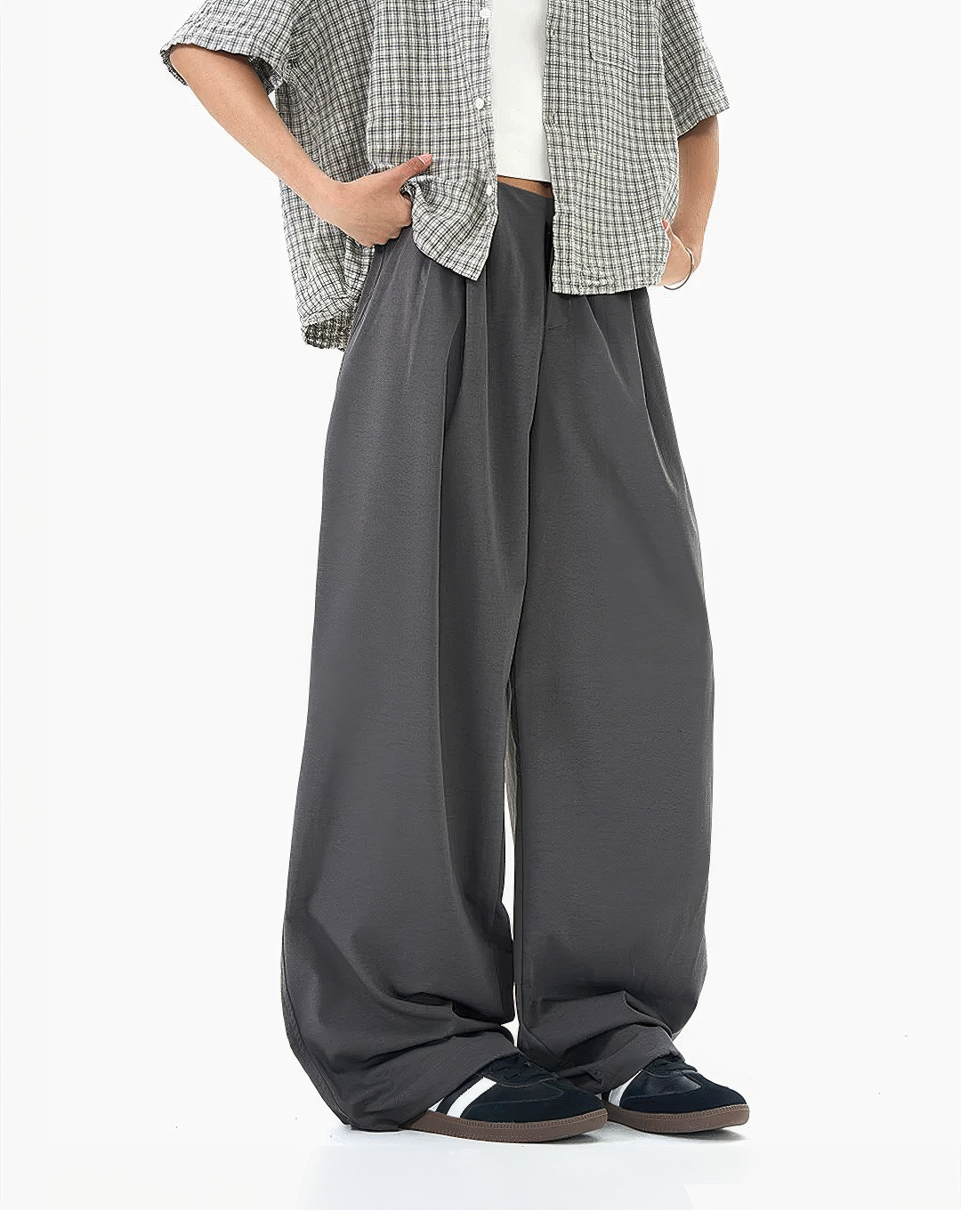♂♀Casual Loose Wide Pants