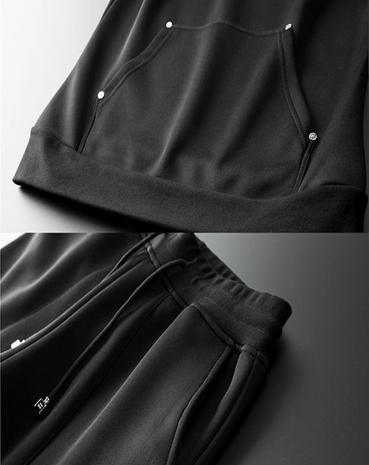 ♂Asymmetry Zip Hoodie & Pants