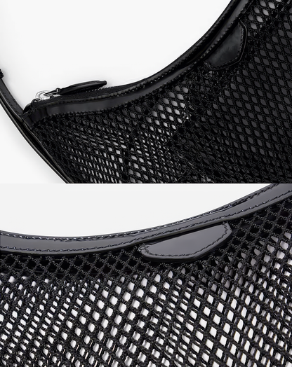 ♀Mesh Moon Bag
