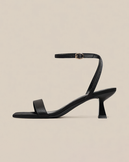 ♀Pristine Square Toe Sandals