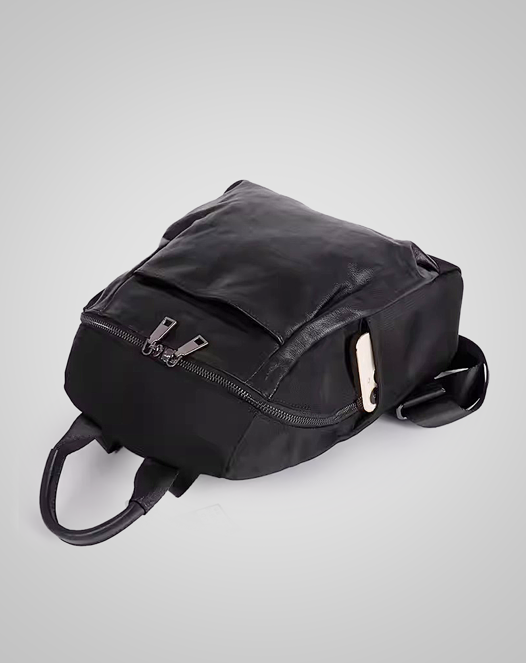 Sleek Black Backpack