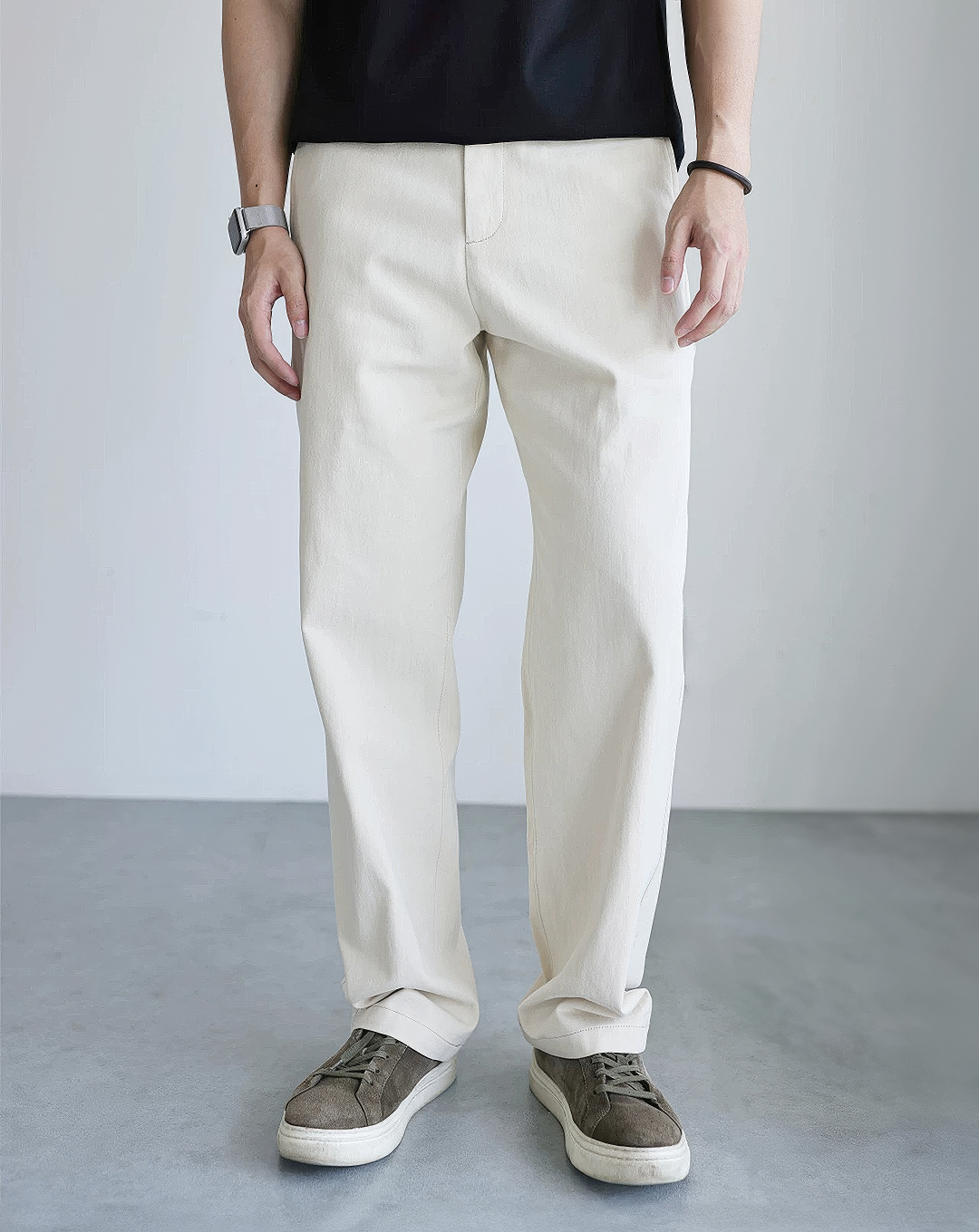 ♂Cotton Straight Chino Pants