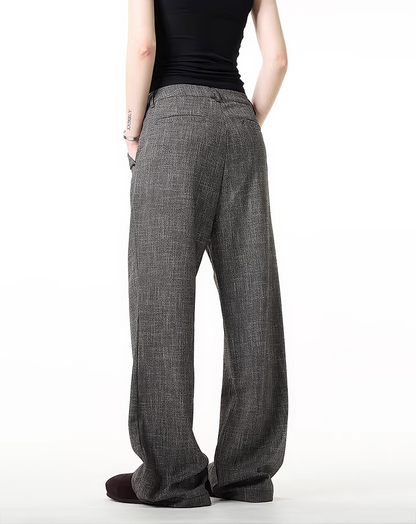 ♂Vintage Texture Wide Pants