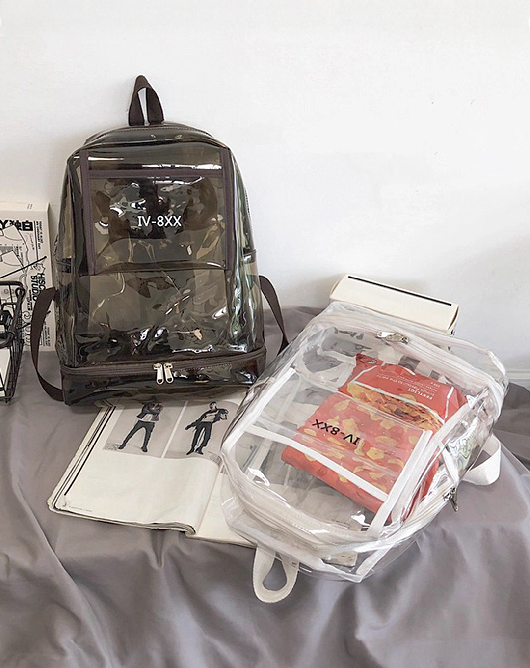 Clear Transparent Backpack