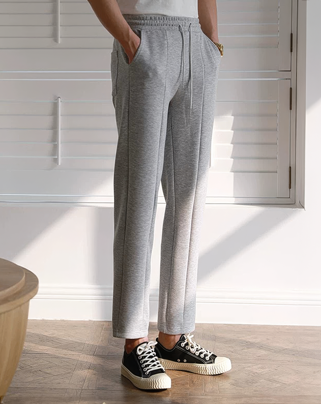 ♂Relaxed Jersey Straight Pants