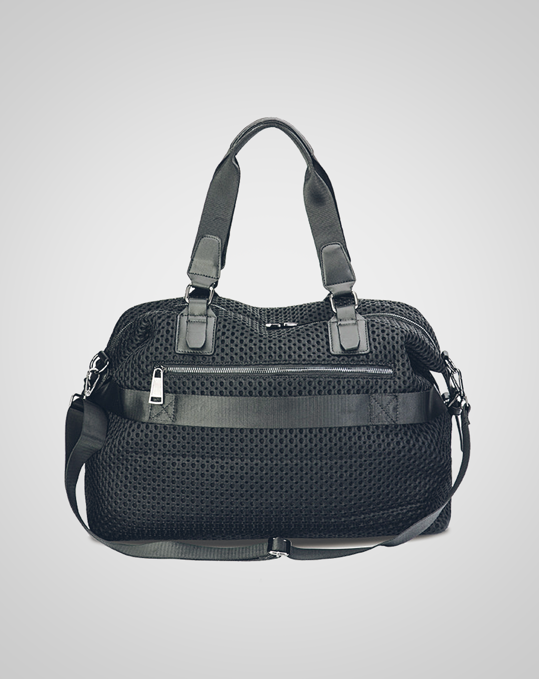 Mesh Design Boston Bag