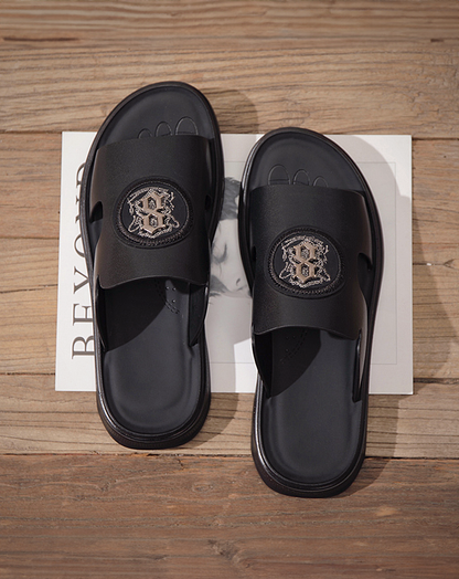 ♂Point Logo Sandals