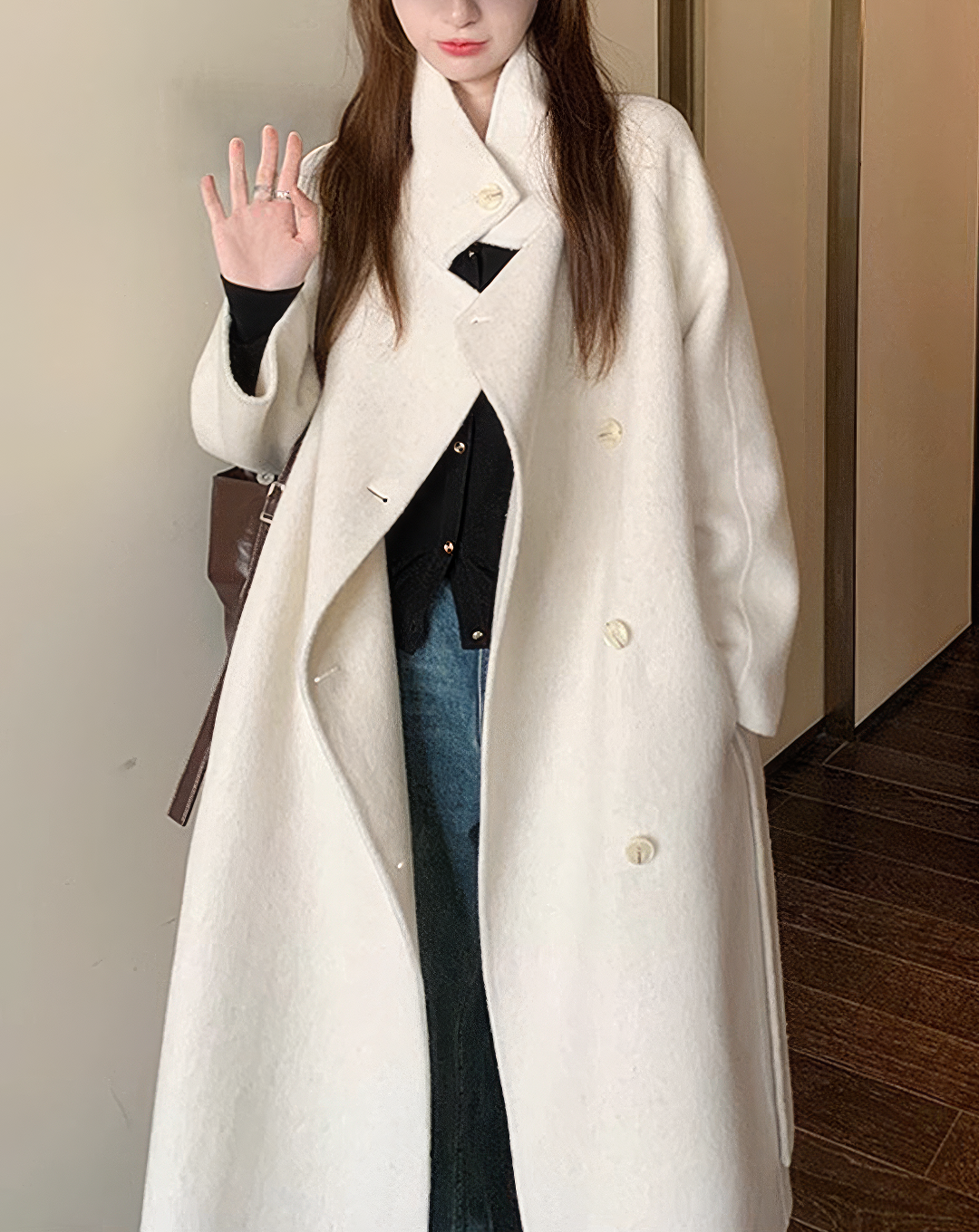 ♀Oversize Wool Coat