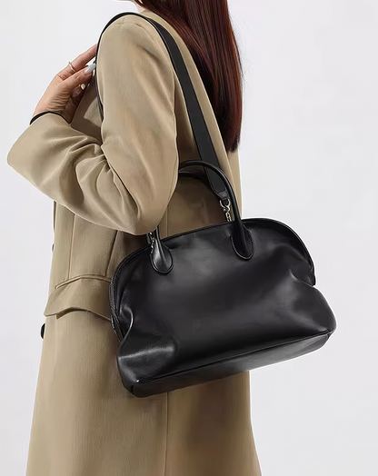 ♀本革／The Soft Curve Bag