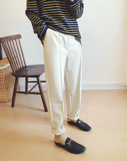 ♀Elegant Tapered Pants