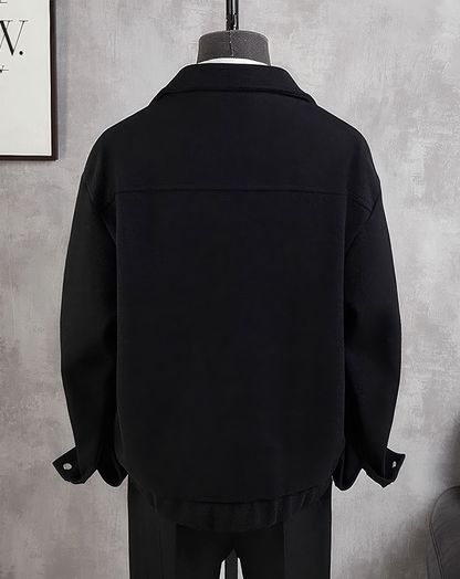 ♂Lapel Chest Pocket Jacket