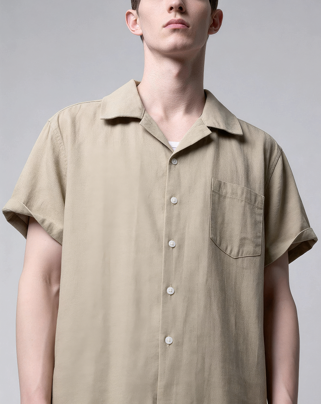 ♂♀Short Sleeve Cotton Shirt