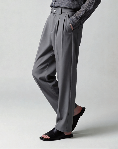 ♂♀Straight Wide Leg Trousers
