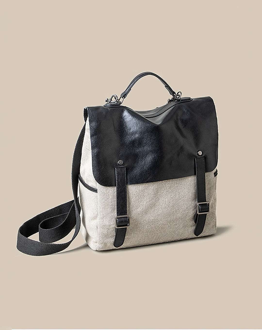 Contrast Flap Utility Bag