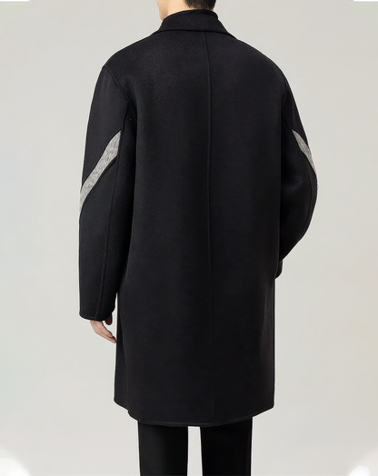♂Line Accent Wool Coat