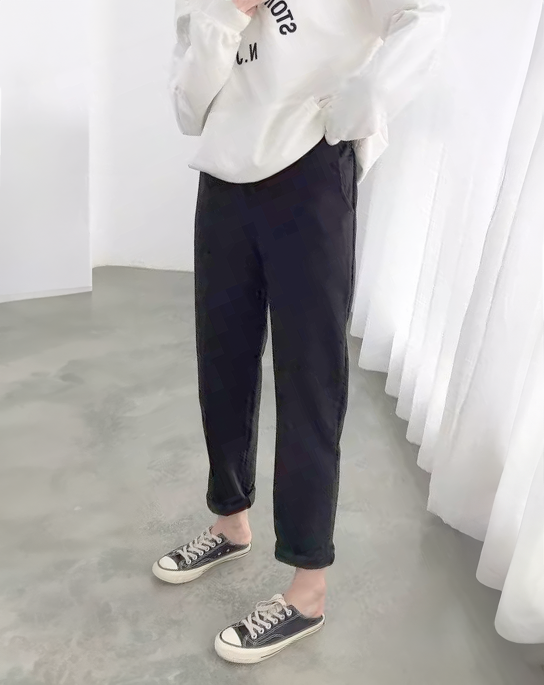 ♀Elegant Tapered Pants