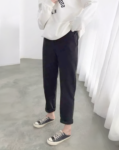 ♀Elegant Tapered Pants