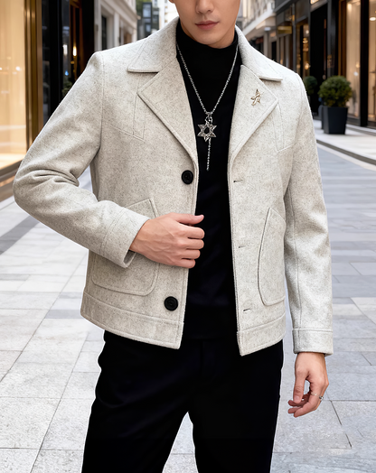 ♂Urban Tailored Button Jacket