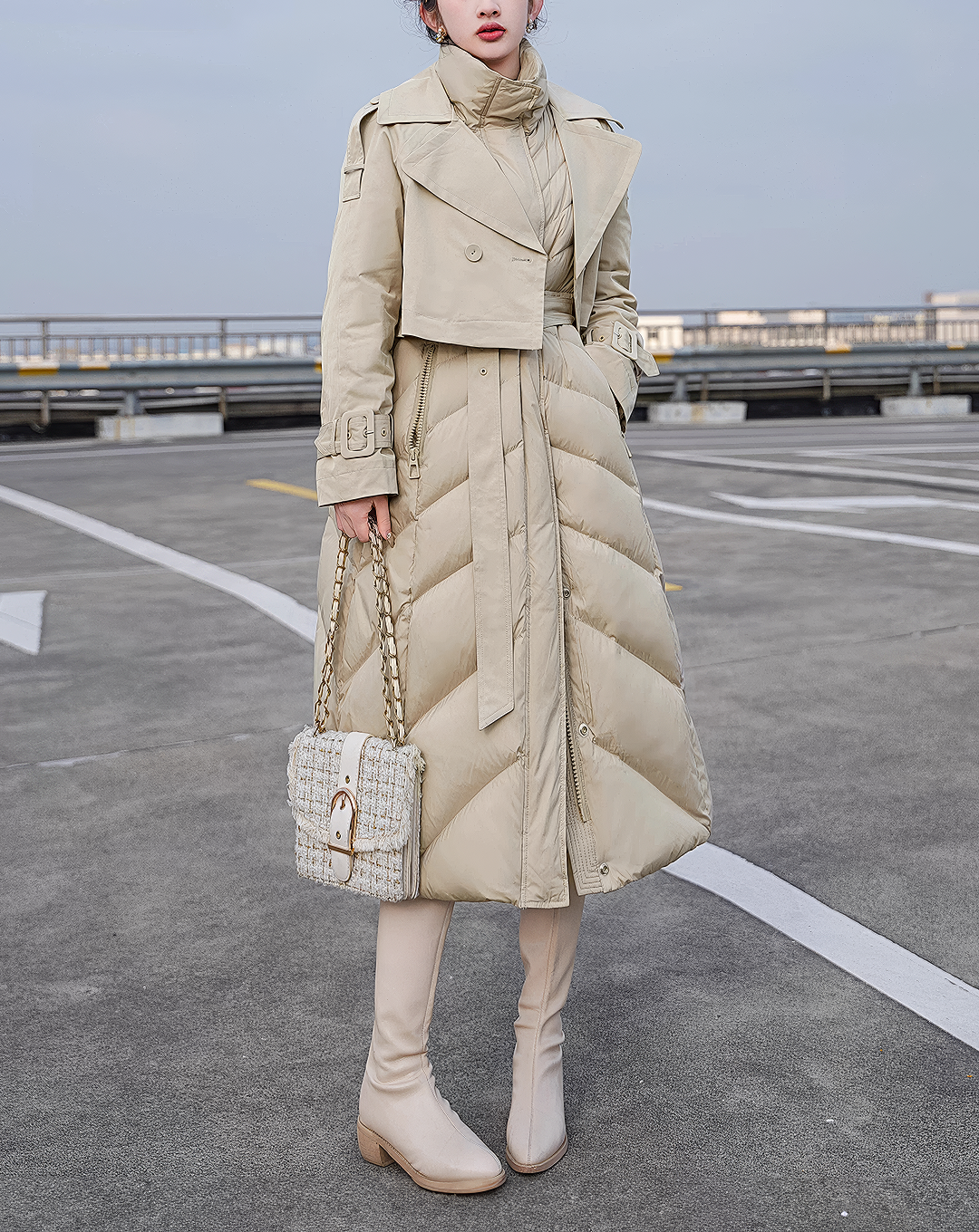 ♀Two Piece Layering Coat
